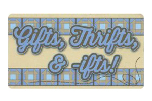 Gifts, Thrifts & Ift's logo