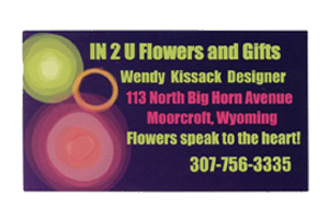 IN 2 U Flowers & Gifts logo
