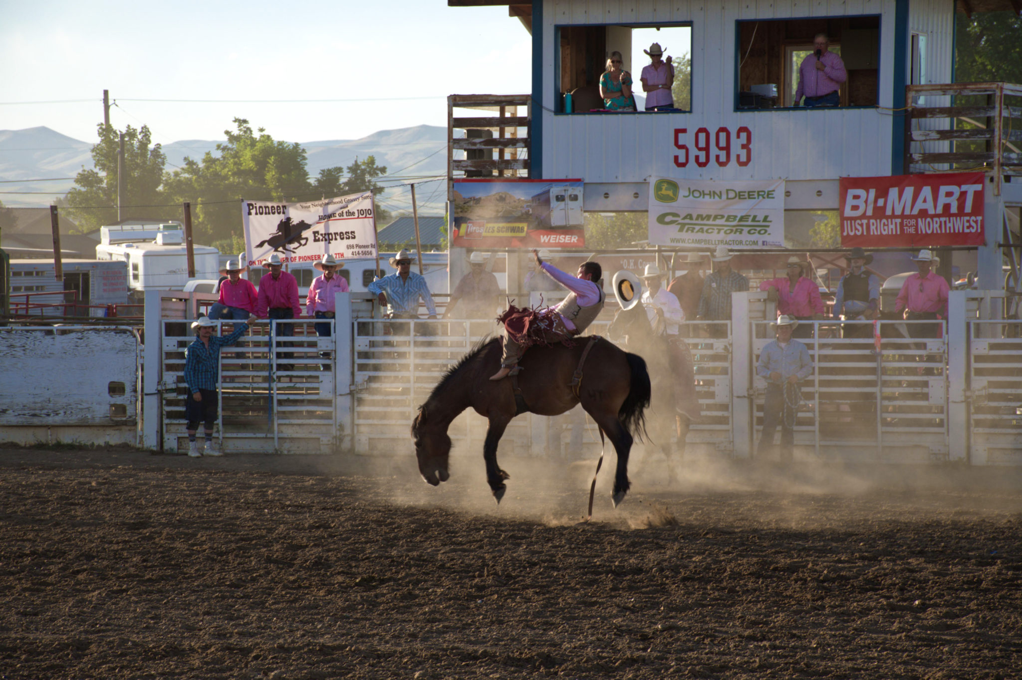 Outdoor recreation near Moorcroft, Wyoming